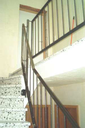 Für den Außenbereich fertigen wir auch Treppenanlagen mit Blechwannen