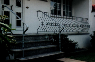 Treppengeländer als Handlauf